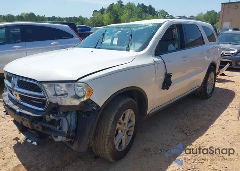 2012 Dodge Durango Crew из США, поврежденный, VIN 1C4RDJDG3CC117972